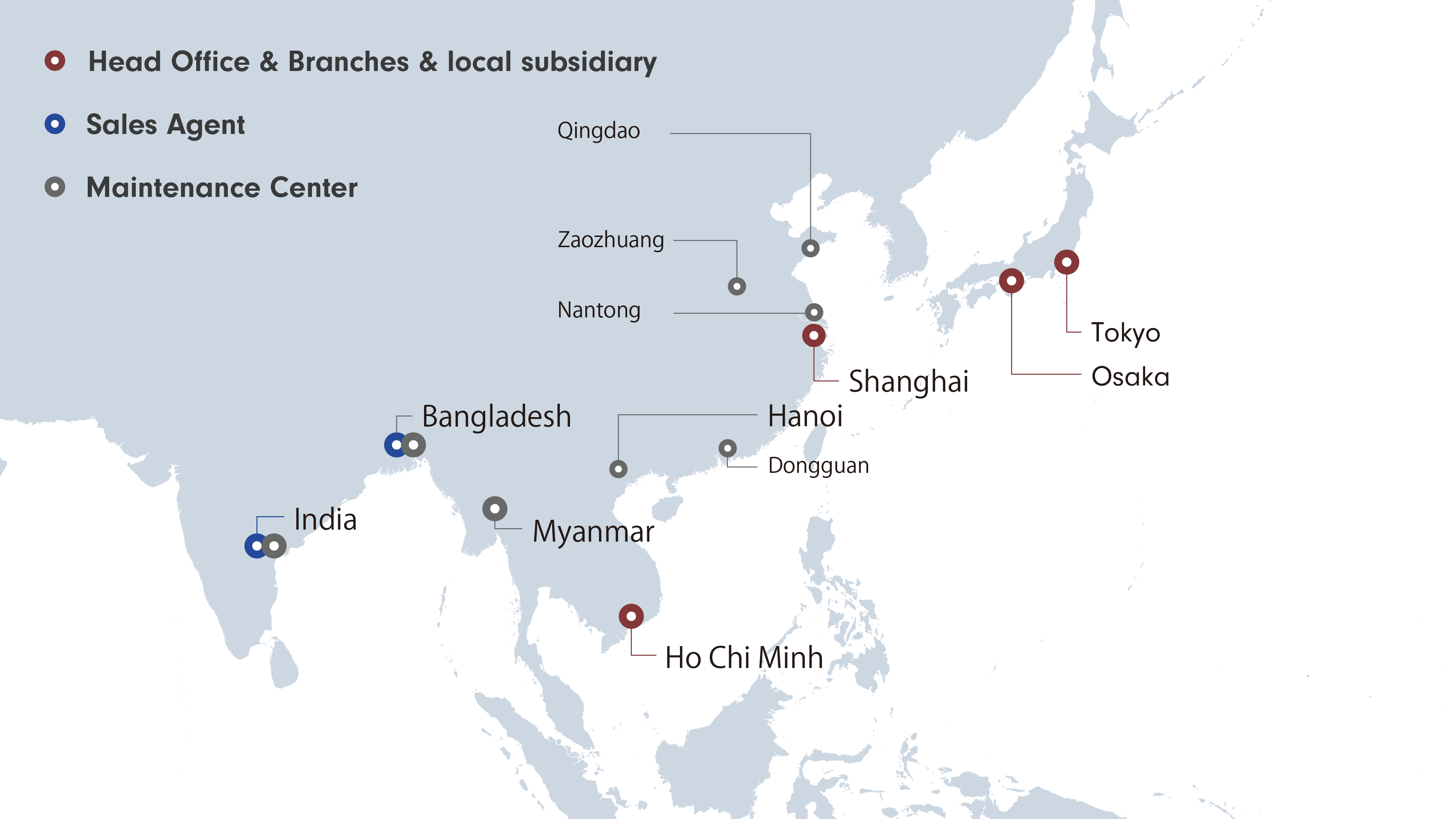 Maintenance Center Map