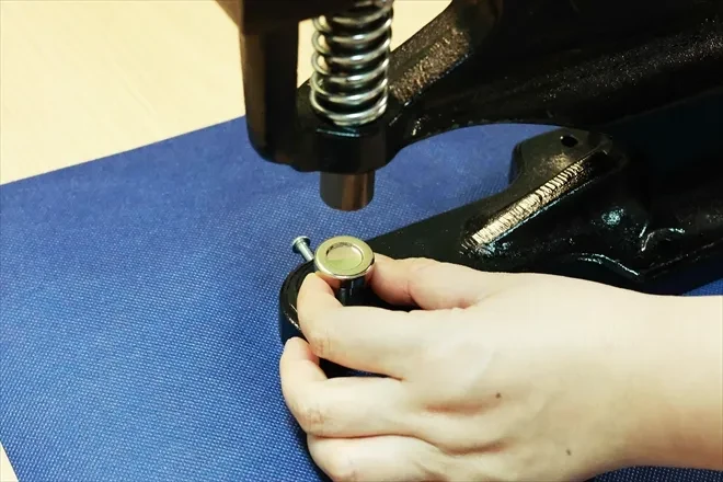ハンドプレス機　駒セット下